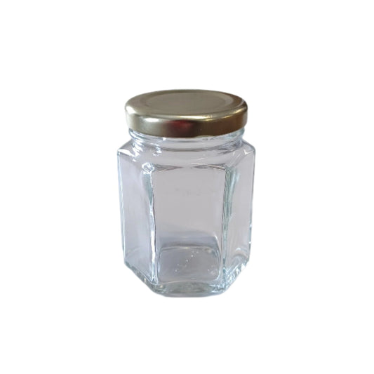 150 Gram 110 ml Hex Honey Jars