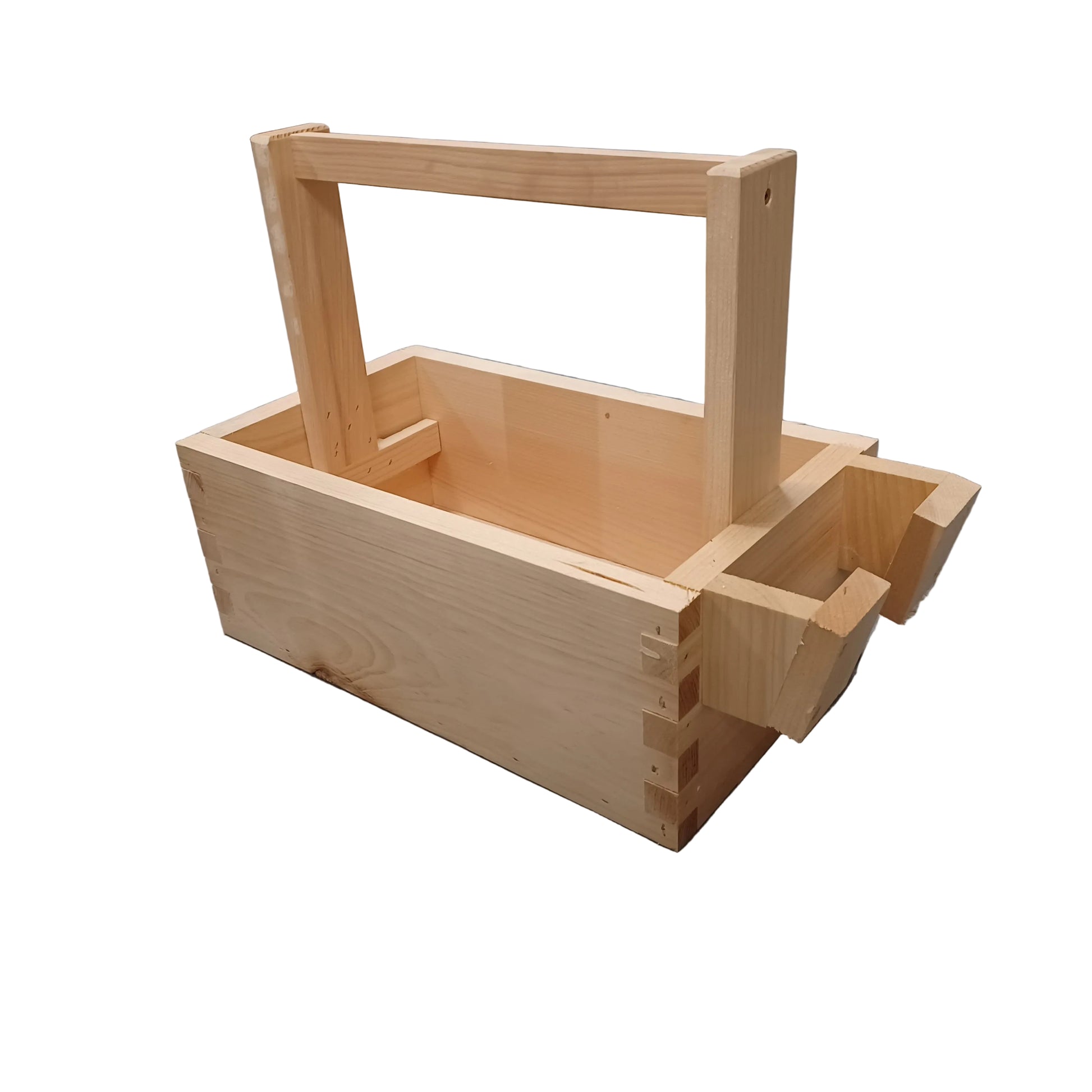 Wooden Toolbox for carrying Hive Tools