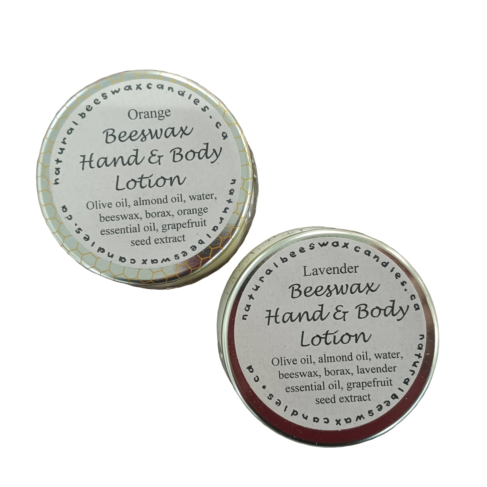Natural beeswax hand and body lotion