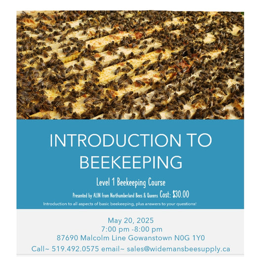 Introduction to Beekeeping May 20 2025