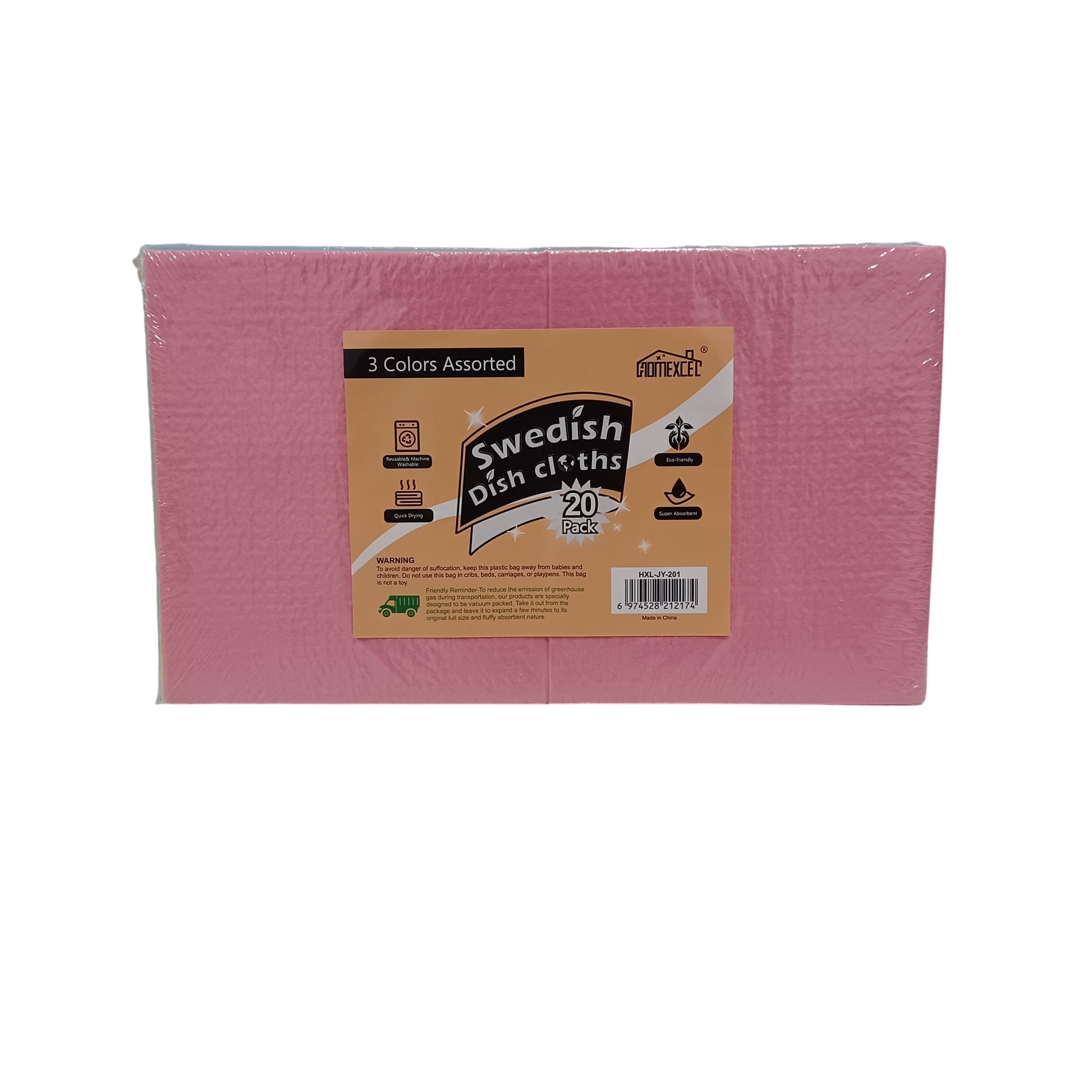 Pack of Swedish Dish Cloths with a visible brand label 